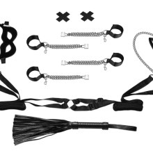 LUX FETISH Bedspreaders Bondage Play (6pc) LUX FETISH Bedspreaders Bondage Play (6pc)