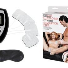 LUX FETISH Electro-Sex Kit With Stimulation Pads LUX FETISH Electro-Sex Kit With Stimulation Pads