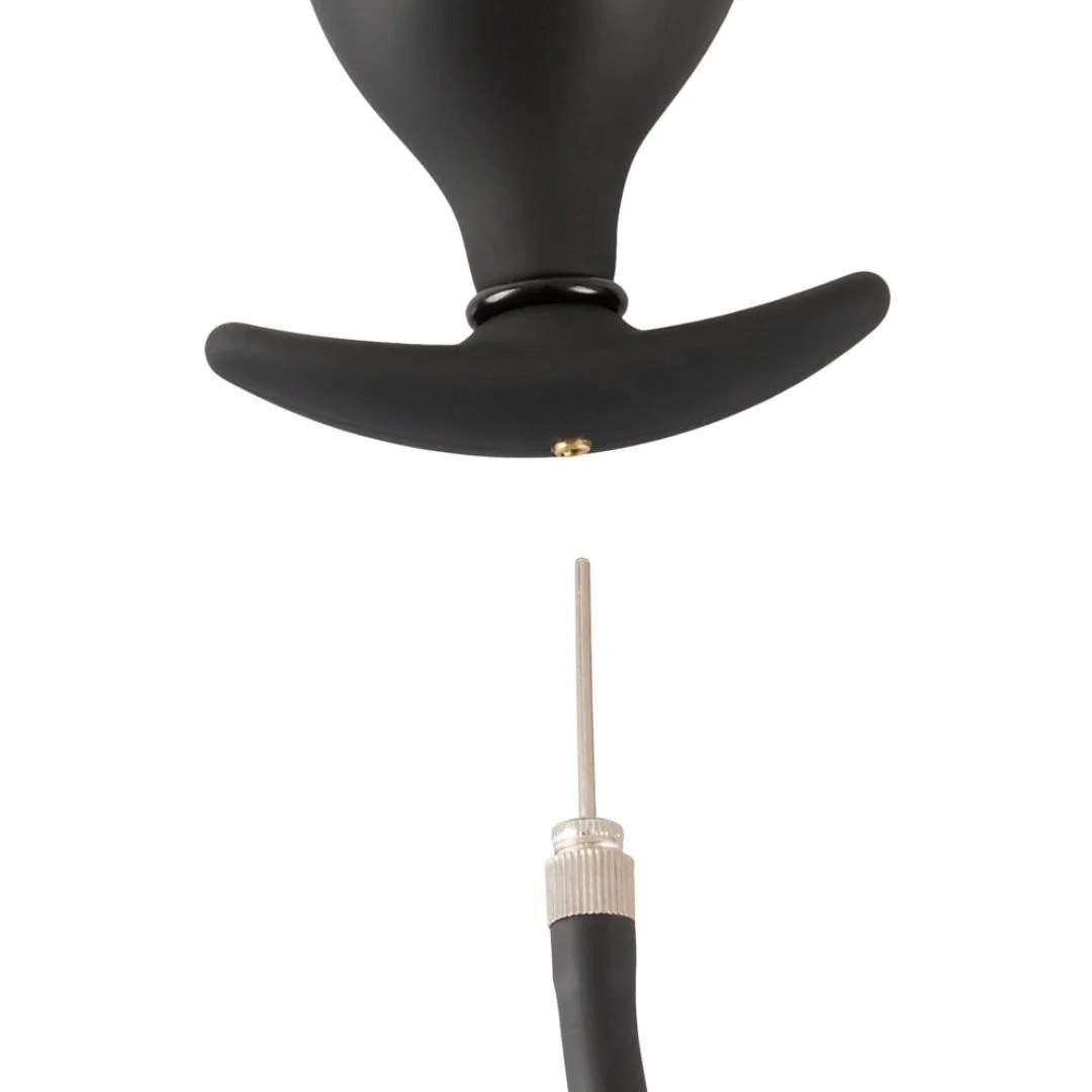 Aufblasbarer Analplug mit Schlauch