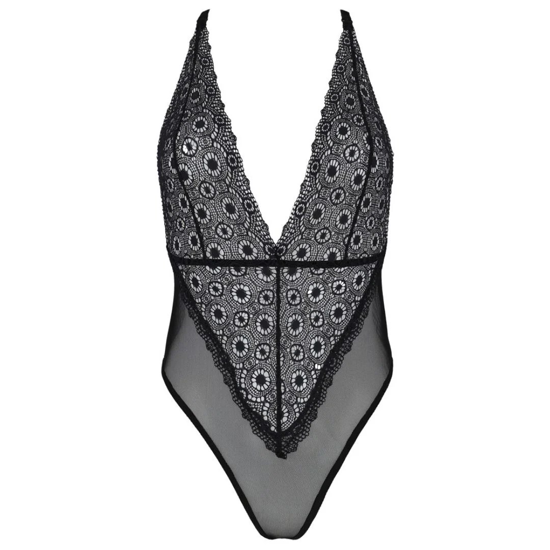 Body „Zinnia“ aus Powernet und Spitze