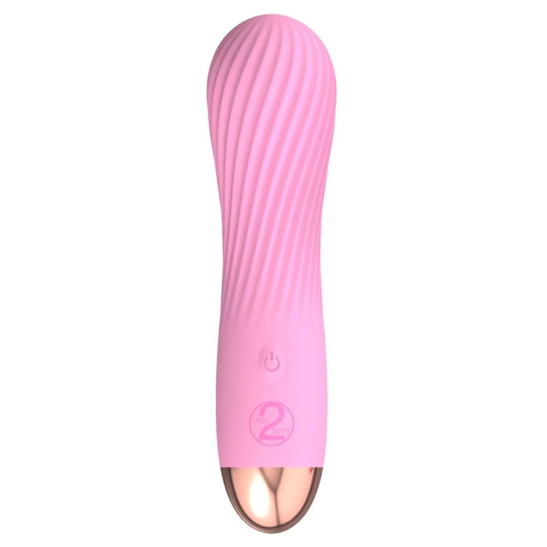 Vibrator mit Reizrillen 