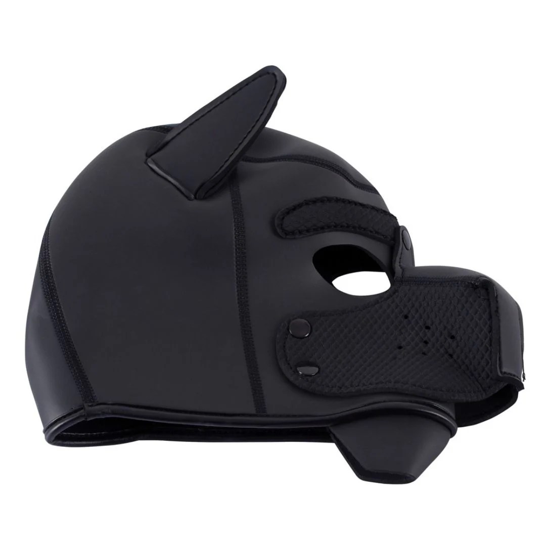 Hundekopfmaske aus Neopren