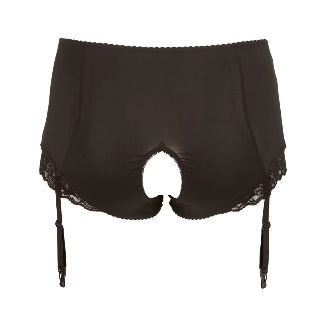 Taillen-Slip ouvert mit Strapsen