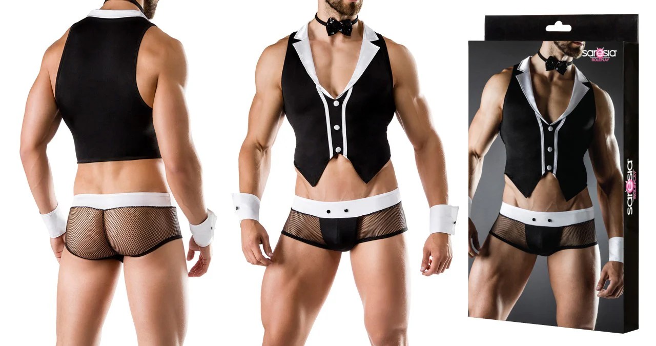 Herren Barkeeper Kostüm