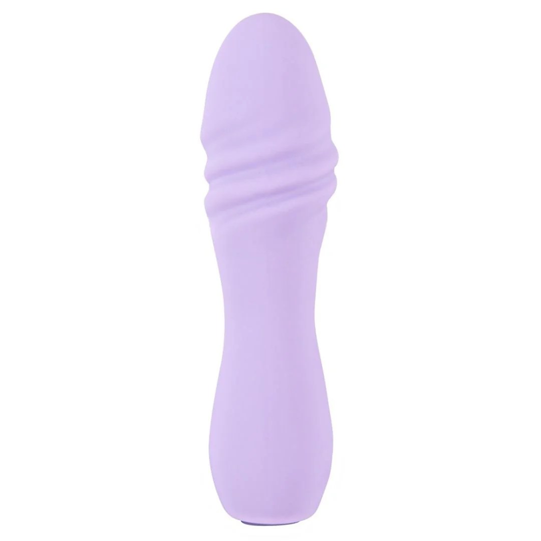 Minivibrator lila mit Spiralrillen