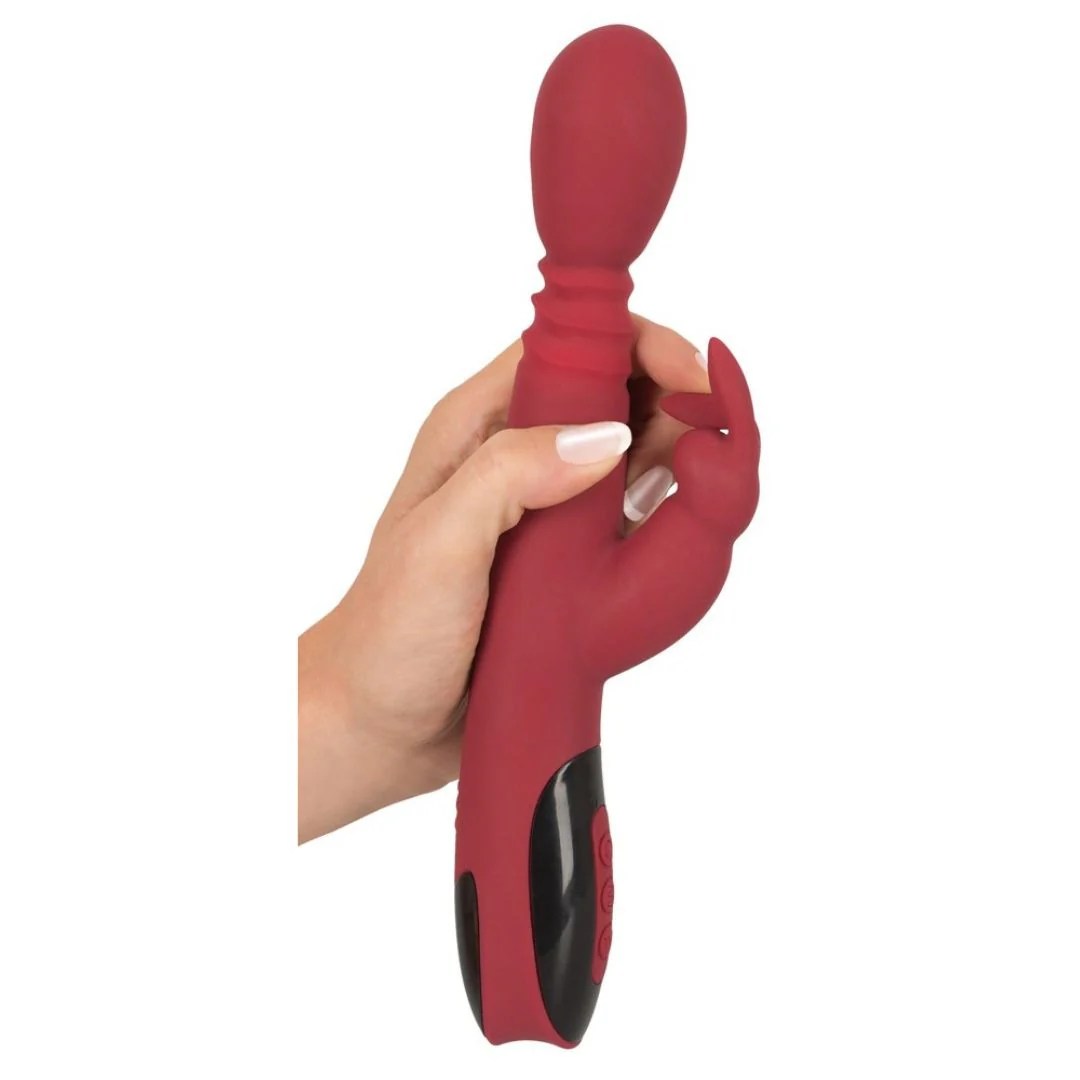 Rabbitvibrator mit Wärmefunktion