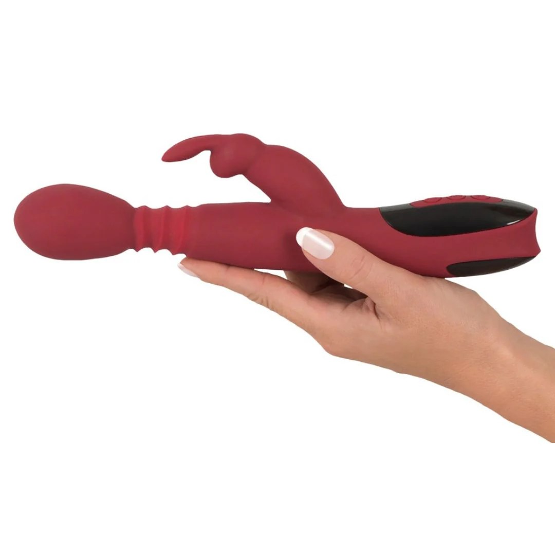 Rabbitvibrator mit Wärmefunktion