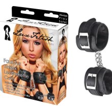 LUX FETISH Faux Fur Unisex Leatherette Cuffs LUX FETISH Faux Fur Unisex Leatherette Cuffs