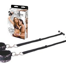 LUX FETISH Closet Cuffs black LUX FETISH Closet Cuffs black