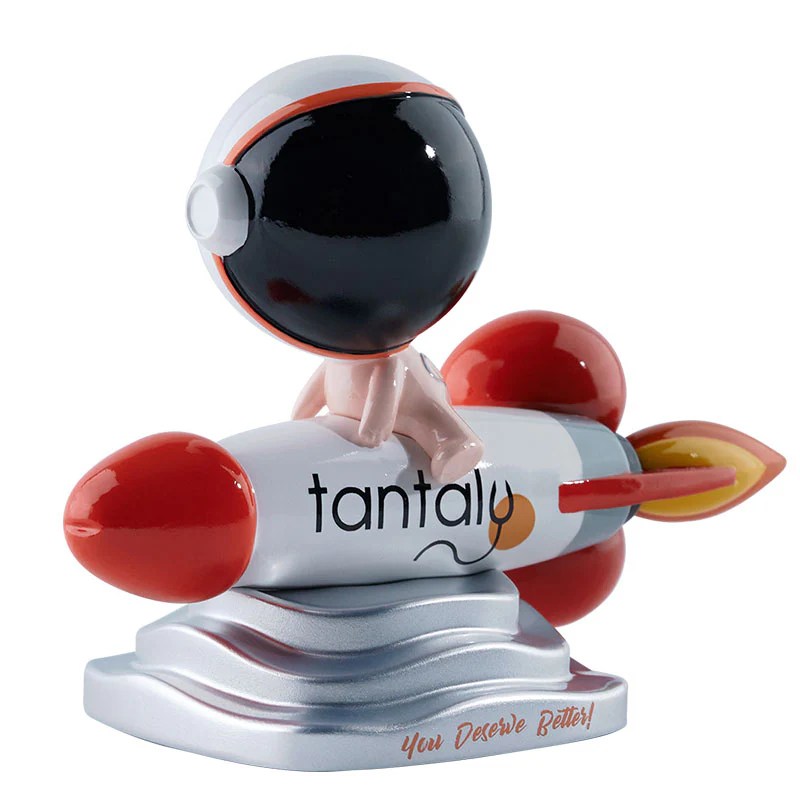 Tan: Tantaly Adult Store Maskottchen Figuren Ungesättigte POLY Harzmaterialien 5.43L x 3.03W x 3.9H in