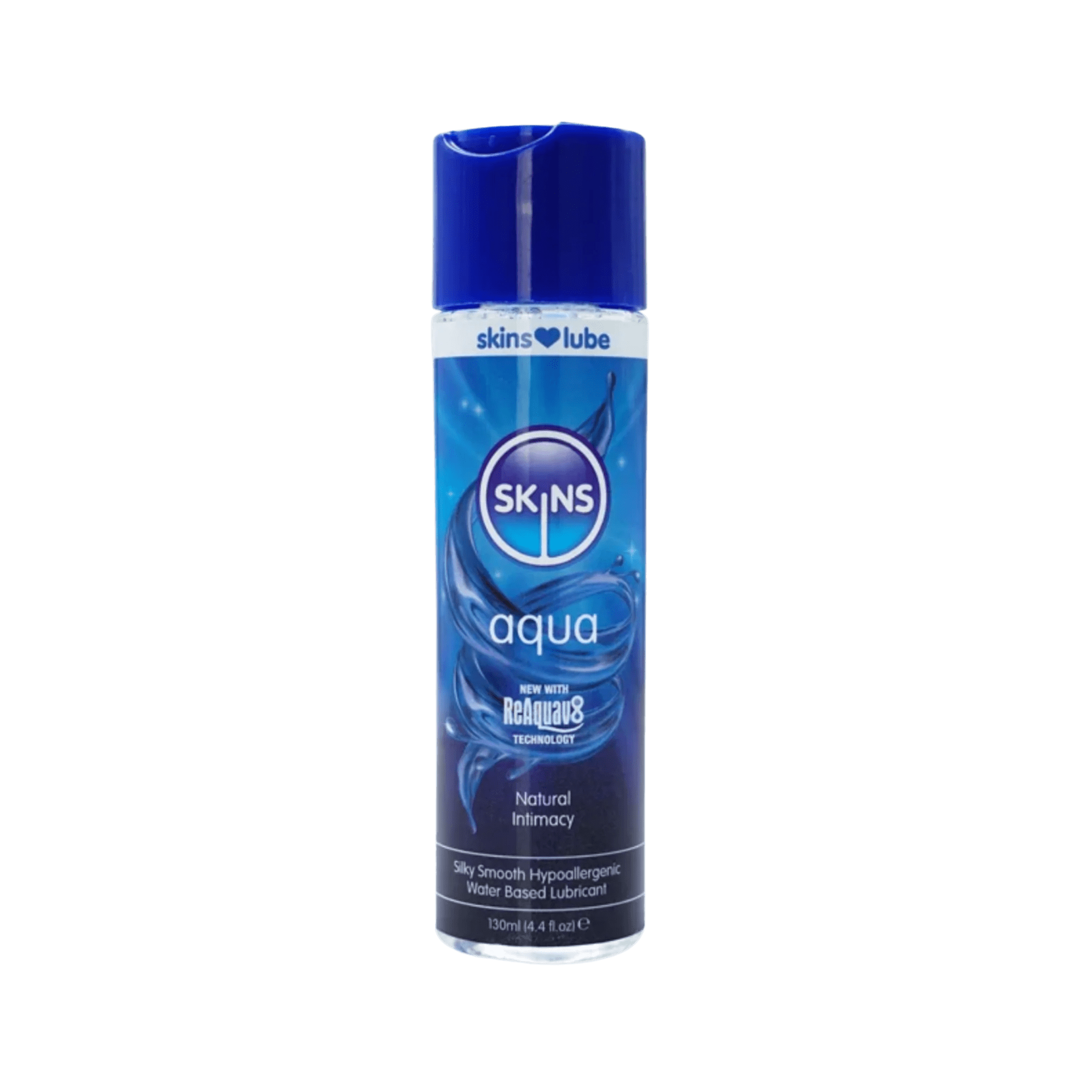 Skins Aqua Water Based Lubricant 4.4 fl oz (130ml)