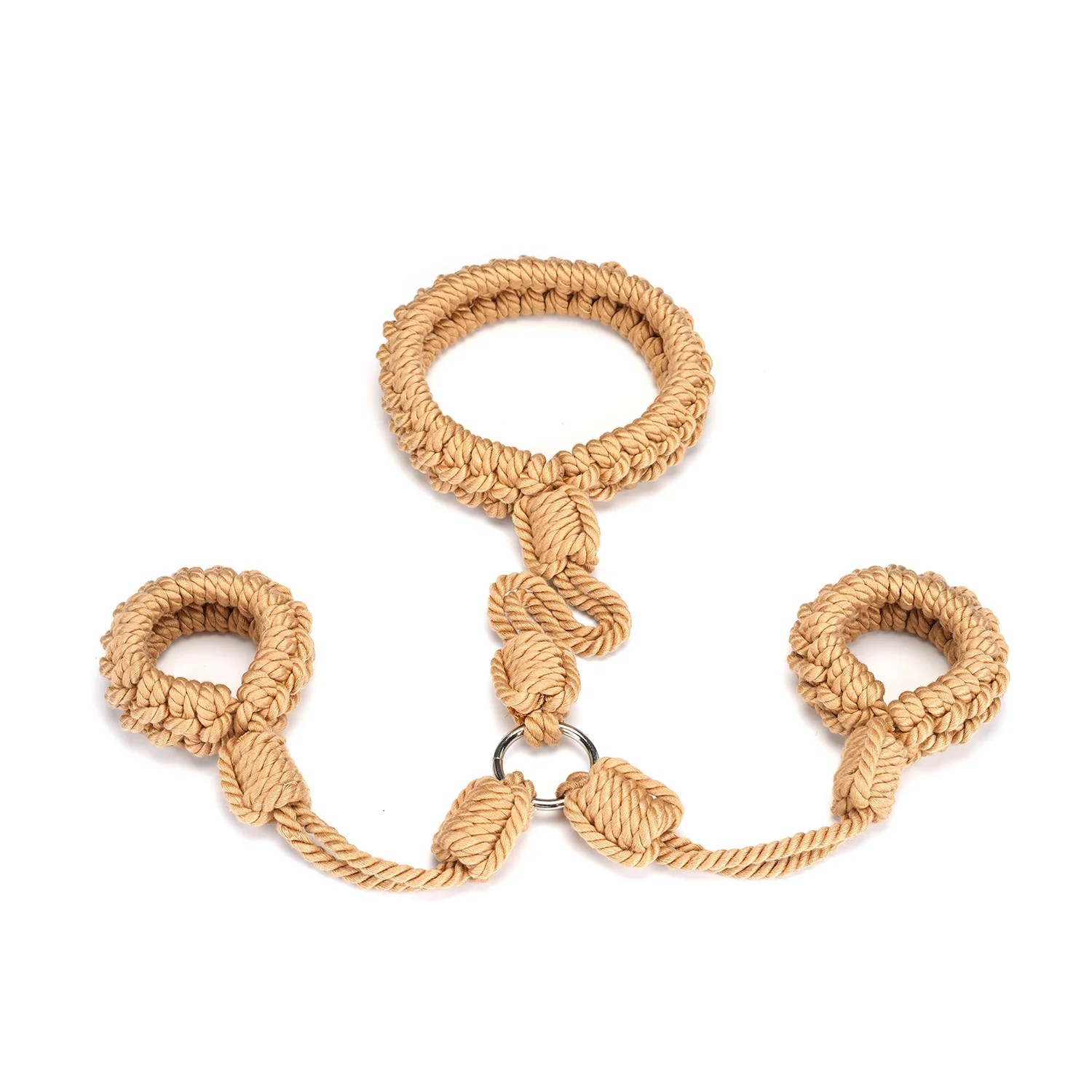 Bound You Ⅱ Shibari Bondage Rope Wrist to Collar Restraint