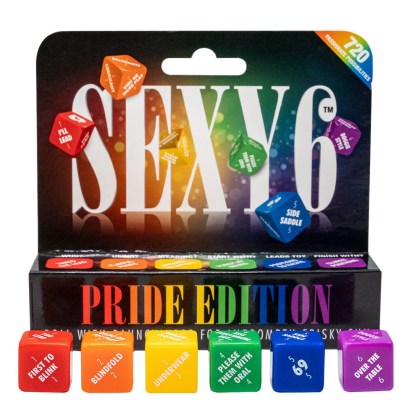 Sexy 6 Dice Game – Pride Edition Sexy 6 Dice Game – Pride Edition