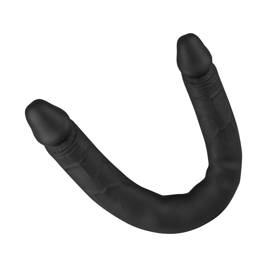 Klassischer Silikon-Doppeldildo, 30 cm
