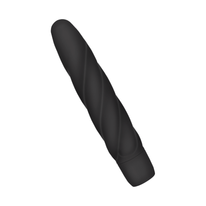 Silikon-Vibrator mit Spiralstruktur, 19 cm Silikon-Vibrator mit Spiralstruktur, 19 cm