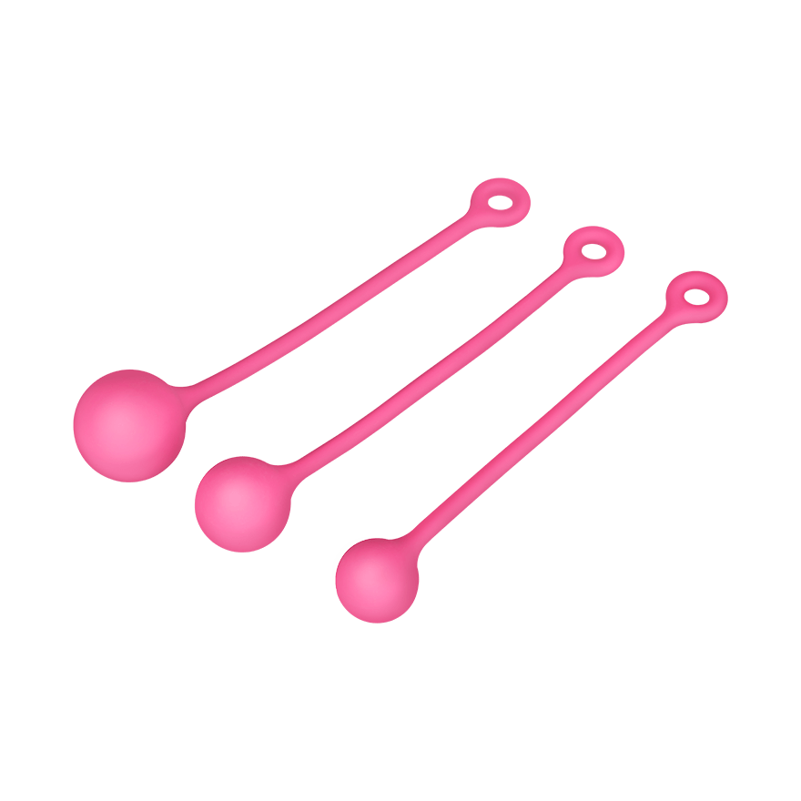 Liebeskugel-Trainingsset aus Silikon, 3 Teile