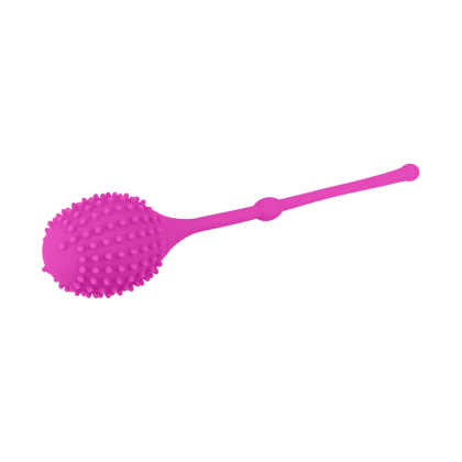 Genoppte Liebeskugel aus Silikon, 3,2 cm Genoppte Liebeskugel aus Silikon, 3,2 cm