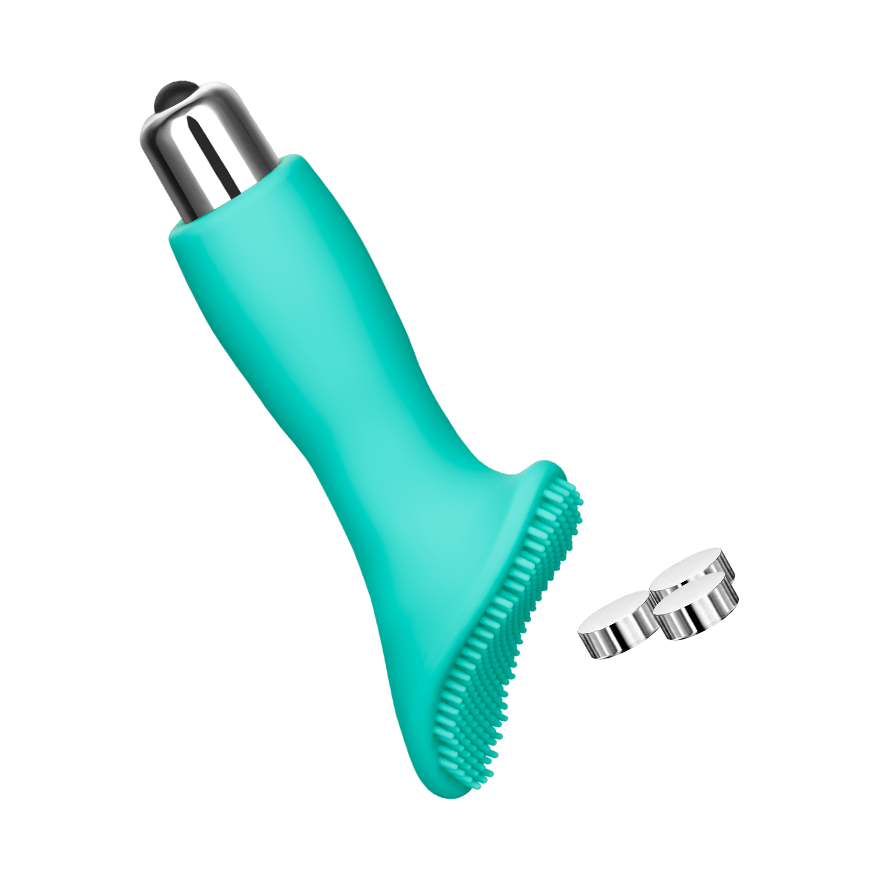 Noppen-Auflegevibrator aus Silikon, 11,5 cm