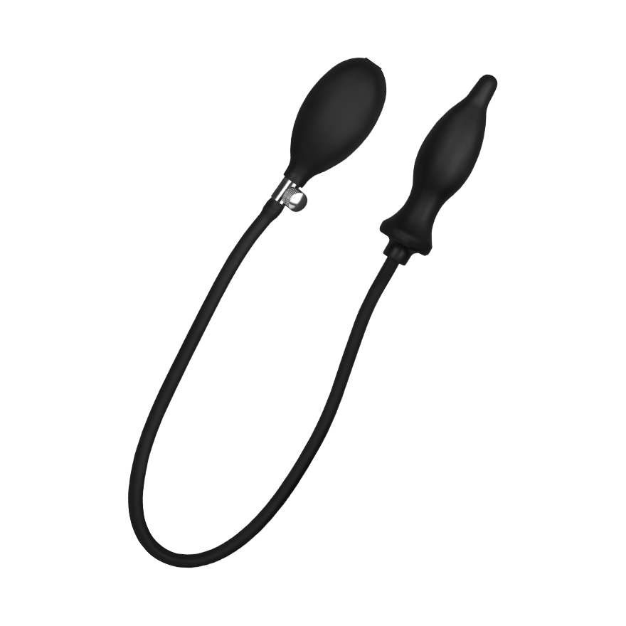Aufblasbarer Silikon-Analplug, 71 cm