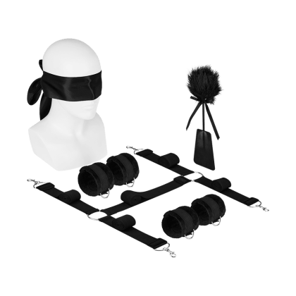 Leidenschaftliches Bett-Fessel-Set, 7 Teile Leidenschaftliches Bett-Fessel-Set, 7 Teile