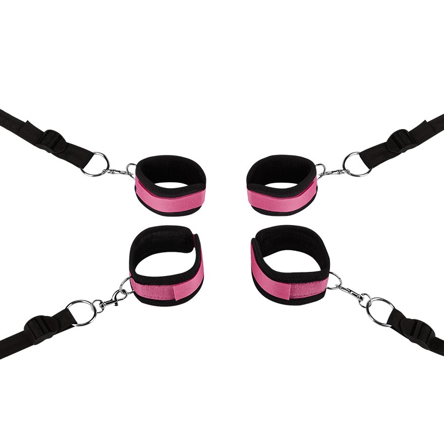 Gepolstertes Fessel-Set, 6 Teile