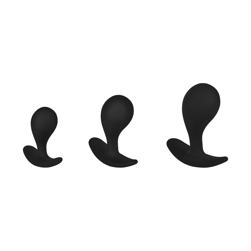 Verführerisches Analplug-Set, 5,6-8 cm