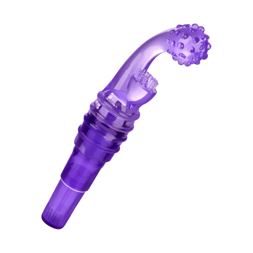 Power-Massager mit Noppenaufsatz