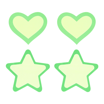 Premium Pasties, 2 Paar Premium Pasties, 2 Paar