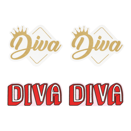 Diva, 2 Paar Pasties Diva, 2 Paar Pasties