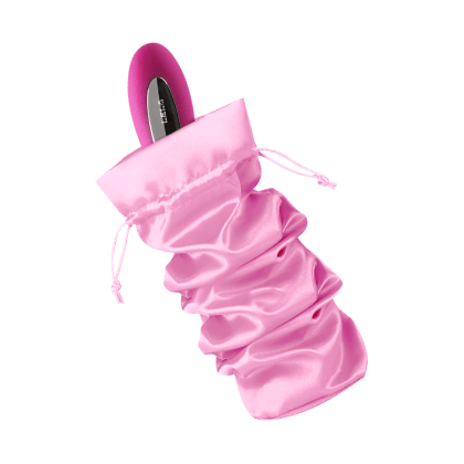 Spielzeugtasche aus Satin, 32 cm Spielzeugtasche aus Satin, 32 cm