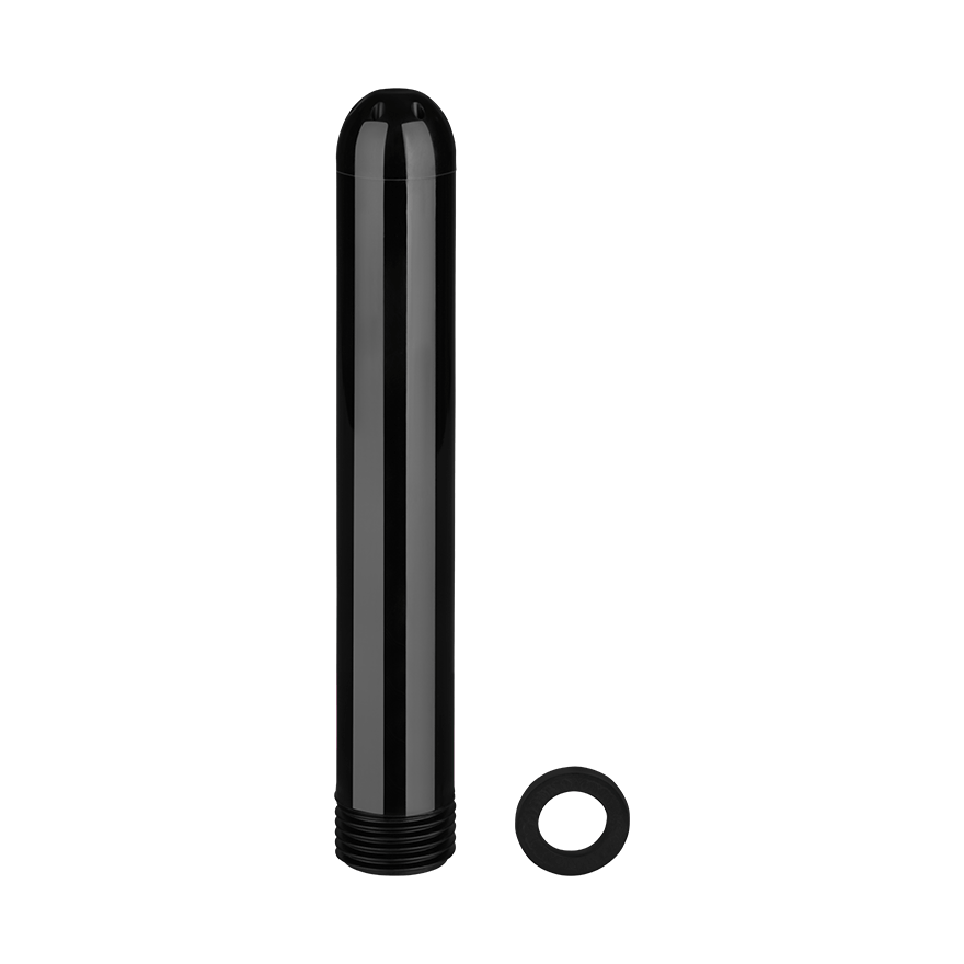 Anal Shower Head - Black, 13 cm