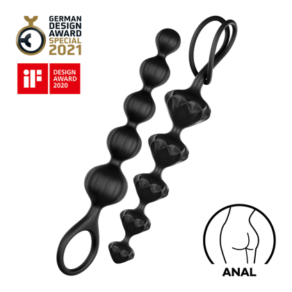 Satisfyer Love Beads aus Silikon, 20,5 cm Satisfyer Love Beads aus Silikon, 20,5 cm