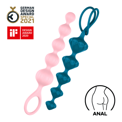 Satisfyer Love Beads aus Silikon, 20,5 cm Satisfyer Love Beads aus Silikon, 20,5 cm