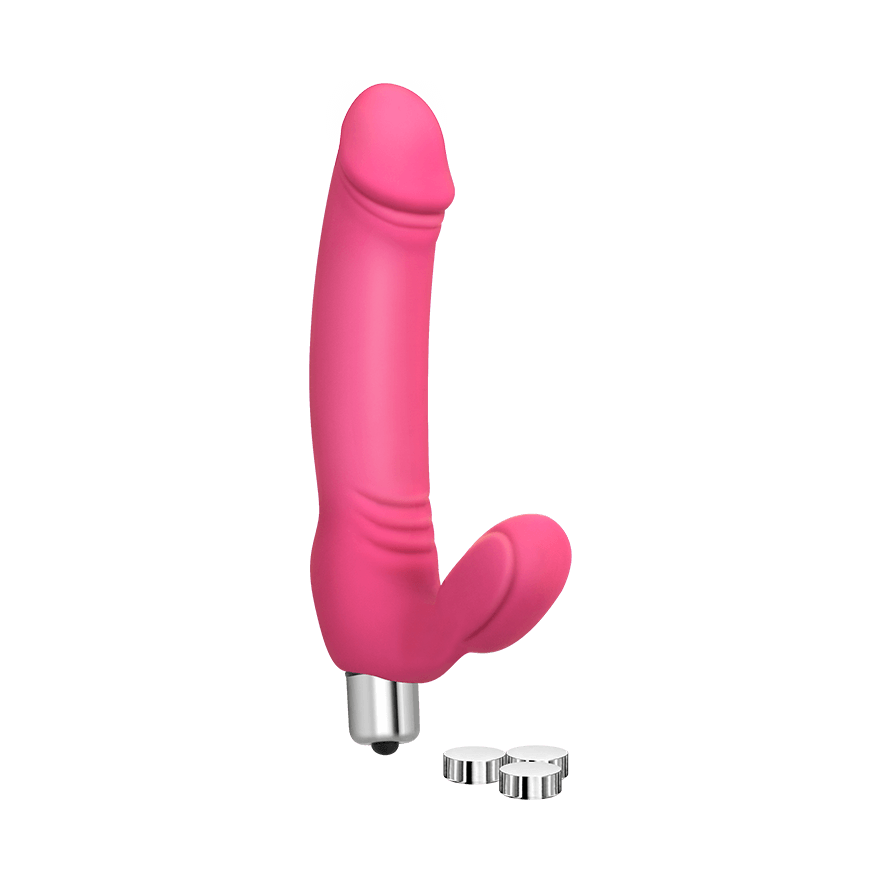 Rabbitvibrator aus Silikon, 16,5 cm
