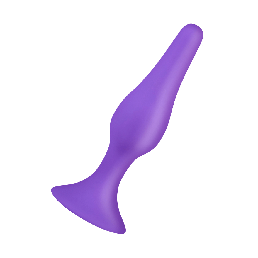 Analdildo aus Silikon, S, 11 cm
