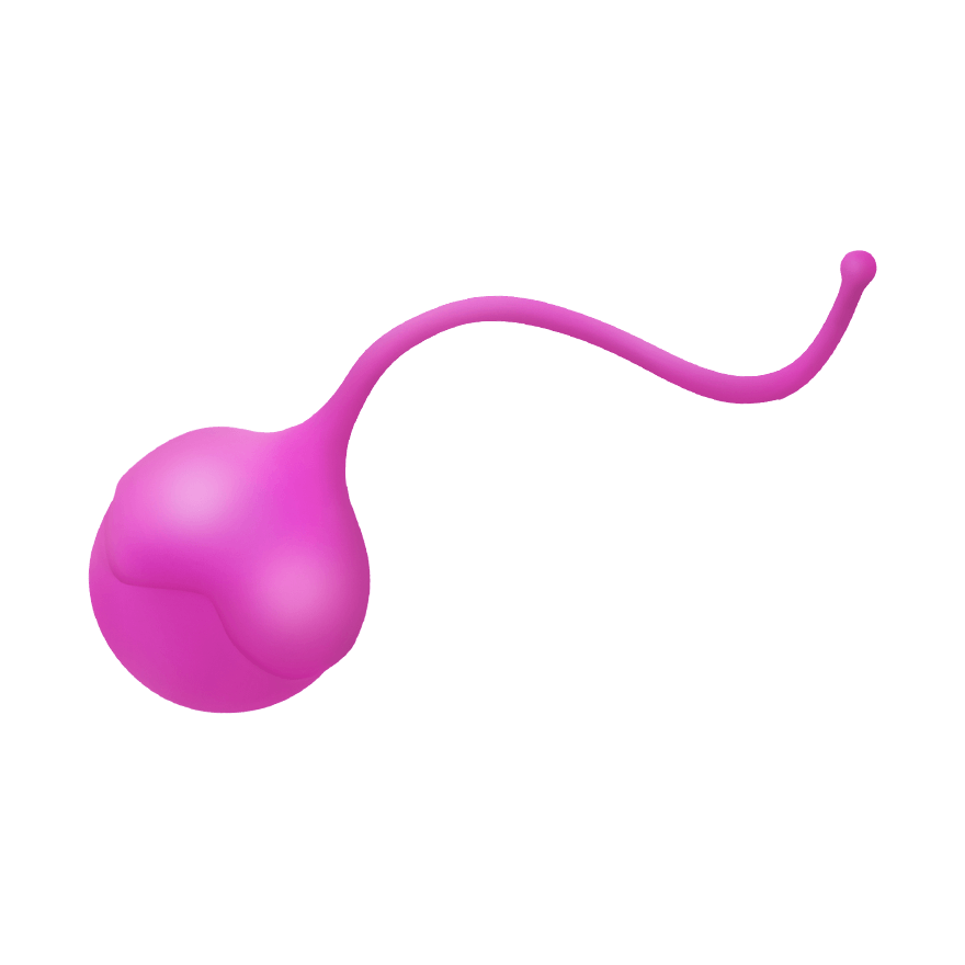 Silikon-Liebeskugel mit Struktur, 3,8 cm