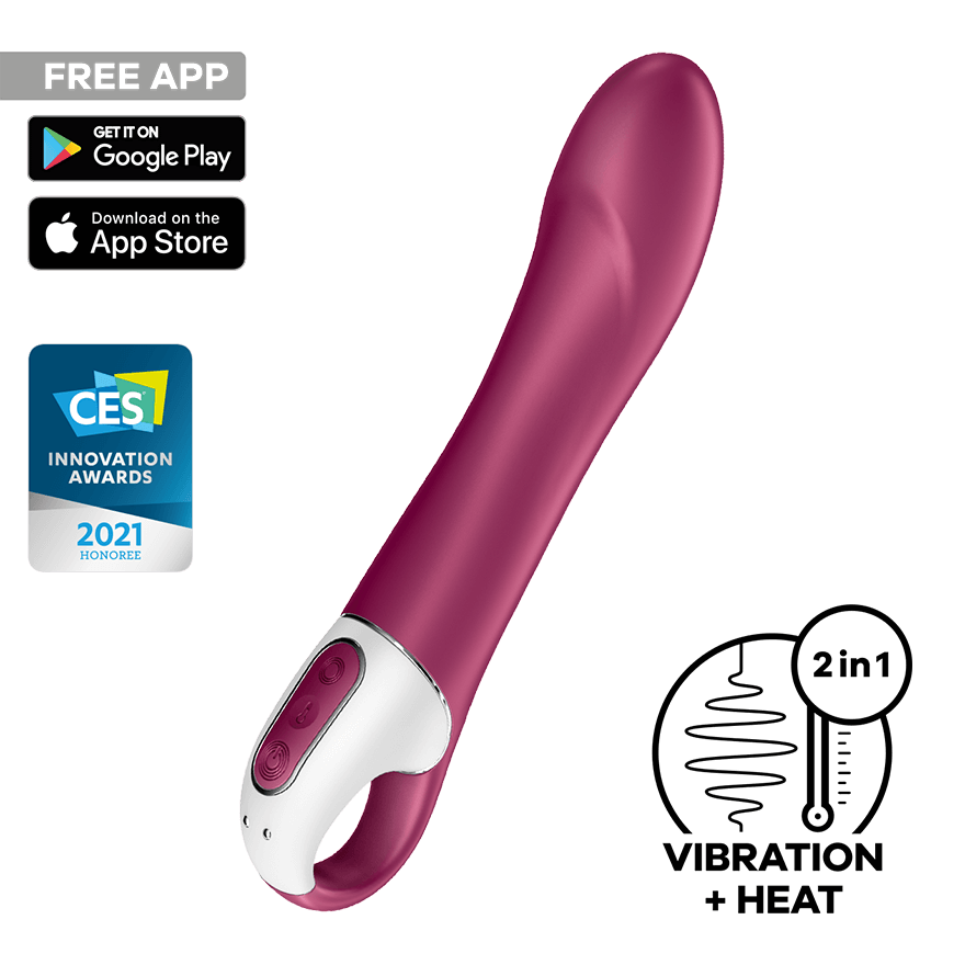 Satisfyer Big Heat Connect App, 22,5 cm