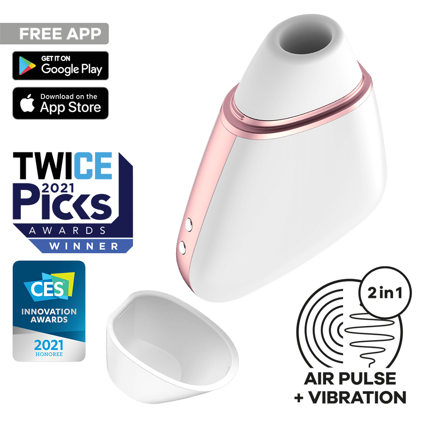 Satisfyer Love Triangle Connect App, 9 cm