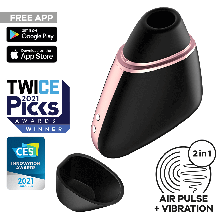 Satisfyer Love Triangle Connect App, 9 cm