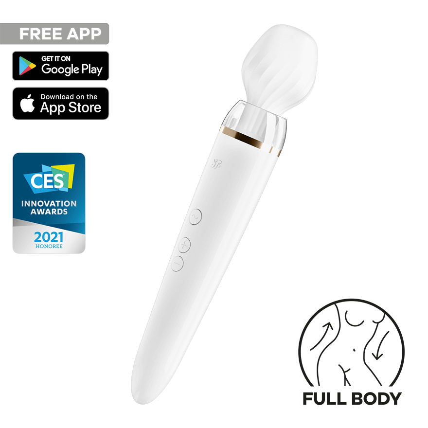 Satisfyer Double Wand-er Connect App, 34 cm