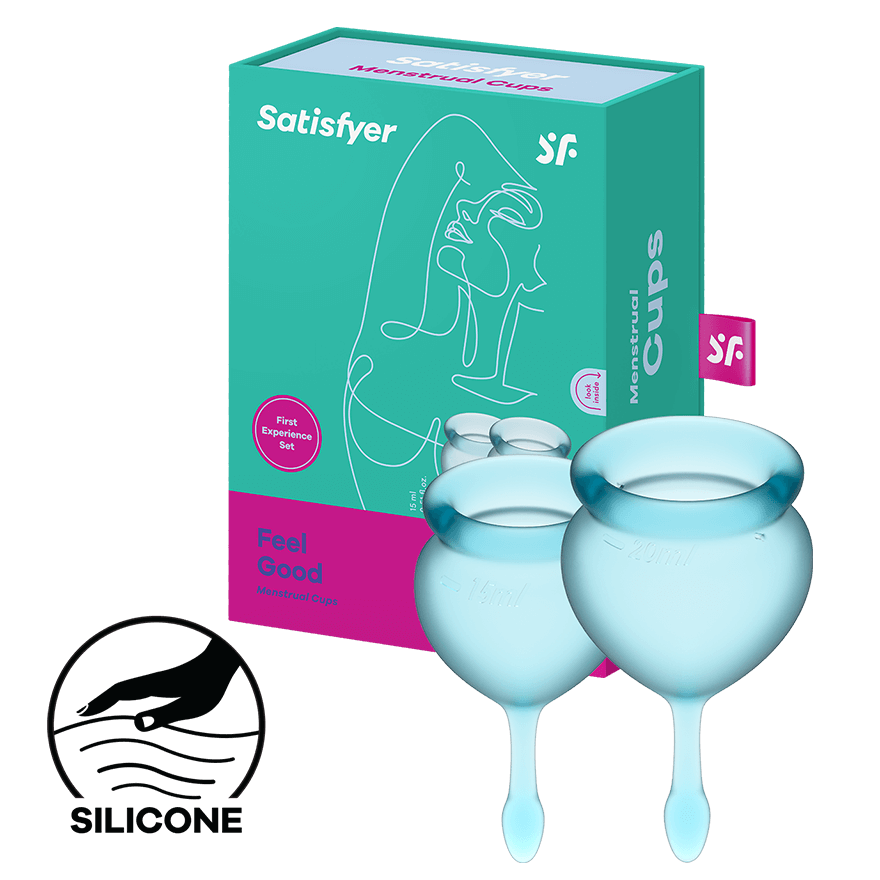Satisfyer Feel Good - Menstrual Cup Set, 15 & 20 ml