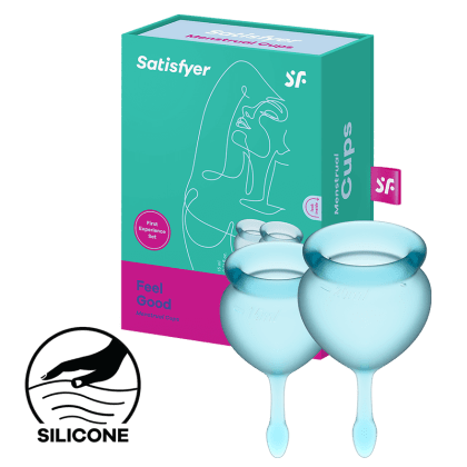 Satisfyer Feel Good - Menstrual Cup Set, 15 & 20 ml Satisfyer Feel Good - Menstrual Cup Set, 15 & 20 ml