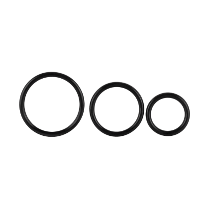 Penisringe aus Silikon, 3 Stk., 3,5 - 5 cm Penisringe aus Silikon, 3 Stk., 3,5 - 5 cm