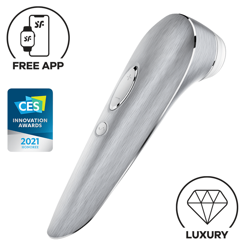 Satisfyer High Fashion+ Connect App, aus Aluminium