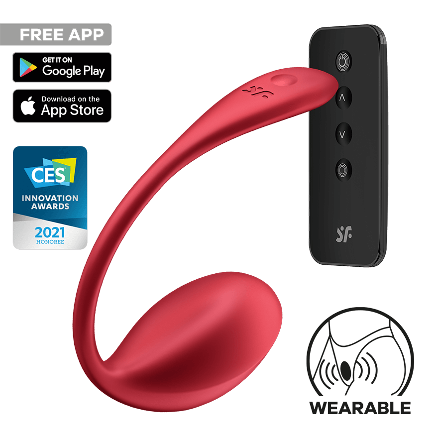 Satisfyer Shiny Petal, 11 cm, mit App