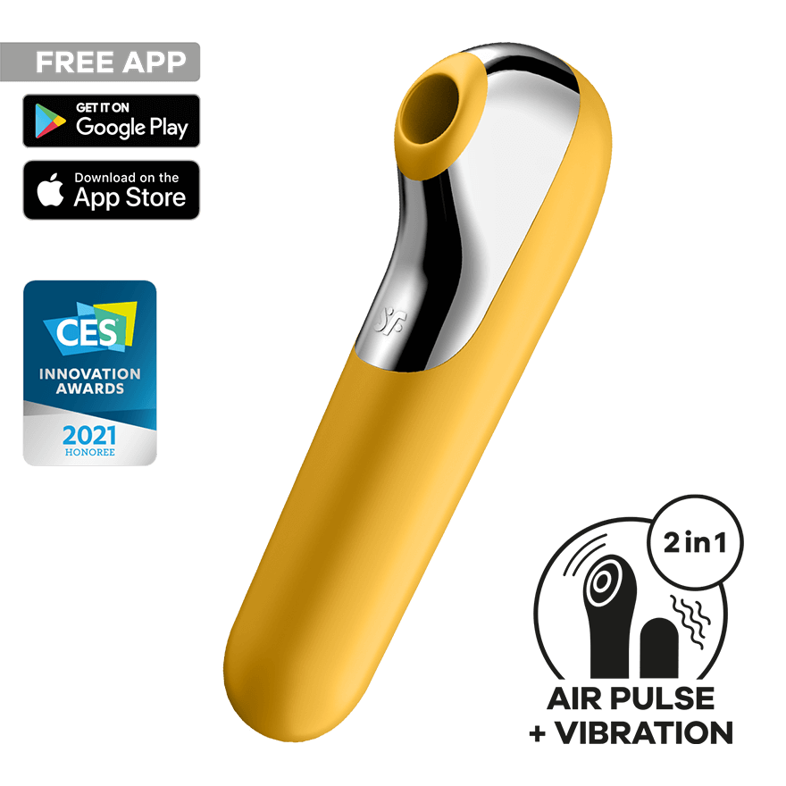 Satisfyer Dual Love Connect App, Vibrator + Druckwellentoy