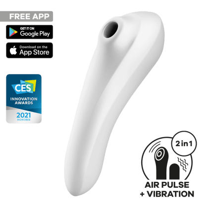Satisfyer Dual Pleasure Connect App, Vibrator + Druckwellen Satisfyer Dual Pleasure Connect App, Vibrator + Druckwellen