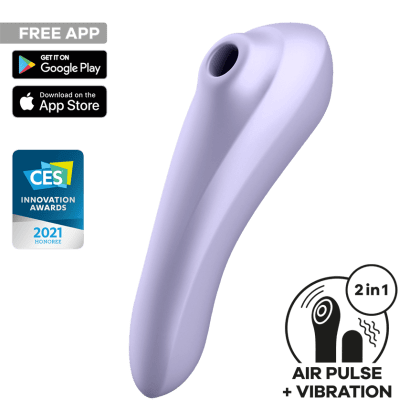 Satisfyer Dual Pleasure Connect App, Vibrator + Druckwellen Satisfyer Dual Pleasure Connect App, Vibrator + Druckwellen