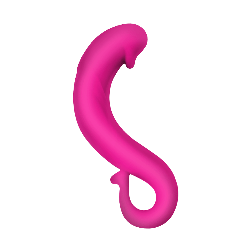 Geschwungener Silikondildo, 14 cm