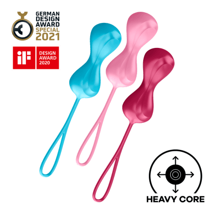 Satisfyer Power Balls mit Vibration - 60-92 Gramm, 3 Stück Satisfyer Power Balls mit Vibration - 60-92 Gramm, 3 Stück